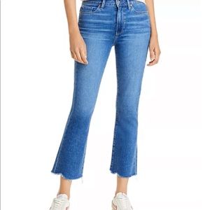 NEW WITH TAGS! PAIGE Colette High Rise Cropped Flare Jeans in size 28